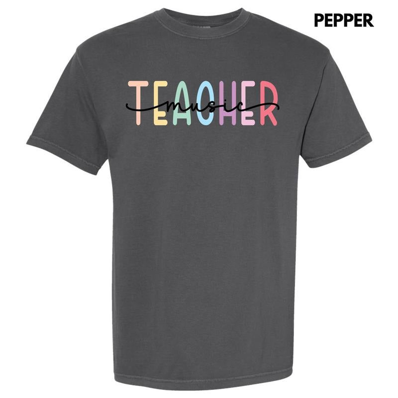 Music Teacher Comfort Colors T-Shirt 'NLB'