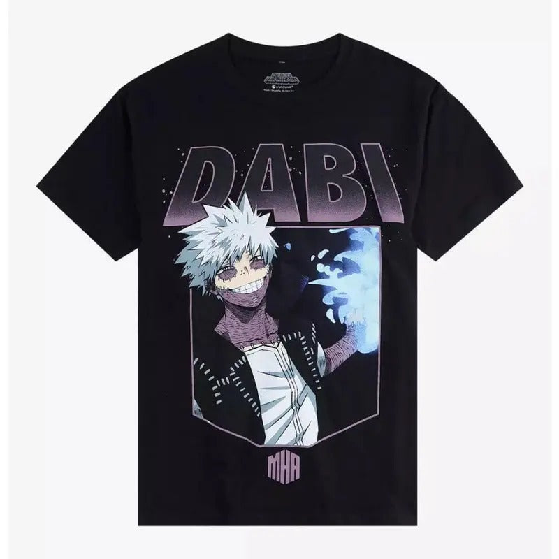 My Hero Academia Dabi Jumbo Graphic Tee Anime Character Unisex T-Shirt Sweatshirt, Hoodie, Comfort Colors