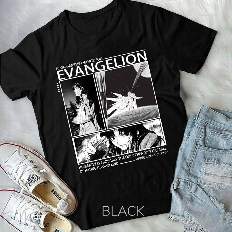 Neon Genesis Evangelion , Anime Aesthetic,Eva 01,Misato Katsuragi,Unisex T-Shirt S-4XL