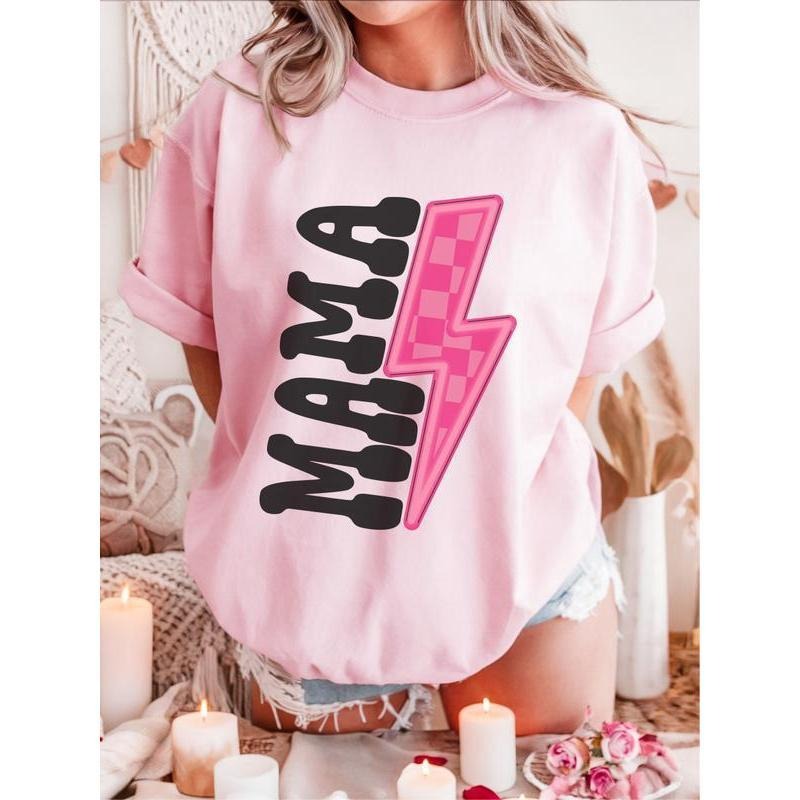 Neon Moon Mama ~ Unisex Apparel Relaxed Fit Printed in the USA Clothing Womenswear Casual and Comfortable