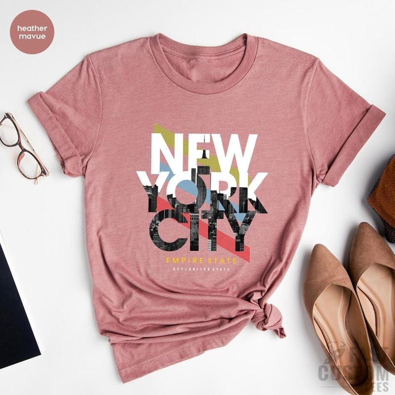 New York Tee, New York City Shirt, New York T-shirt, East Coast Shirt, New Yorker Tee, New York Lover Gift, nyc gifts, nyc shirt for women