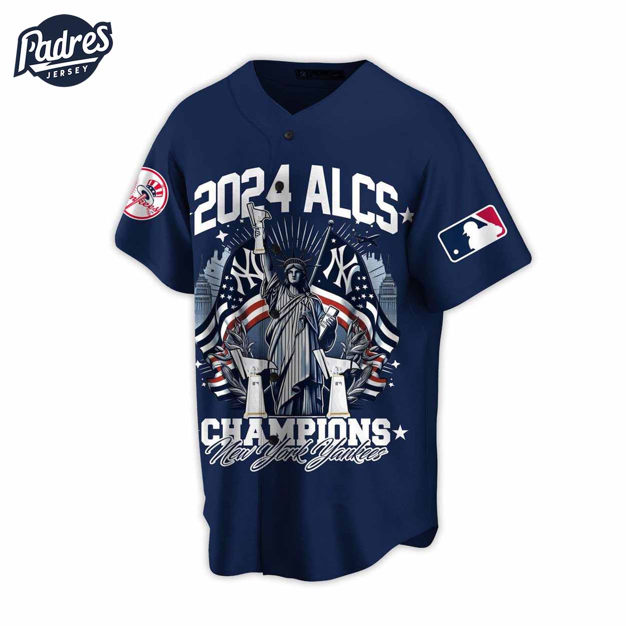 New York Yankees 2024 ALCS Champions JUDGE MLB Baseball Jersey Style - Padres Jersey Oasis: Elevate Your Baseball Style Game