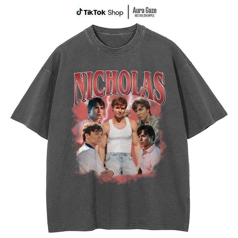 Nicholas Alenxander Chavez Comfort Colors T-shirt, Unisex Tops For Men - For Women, Y2K 90s Retro Movies Bootleg Tshirt, Printed Fit Cotton Top