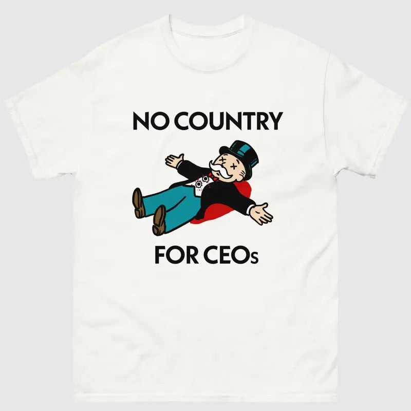No Country For Ceos - Trendy Black And White Deny DDefend Dep00se Shirt, Social Justice Activism Shirt, Encourage Quote Shirt