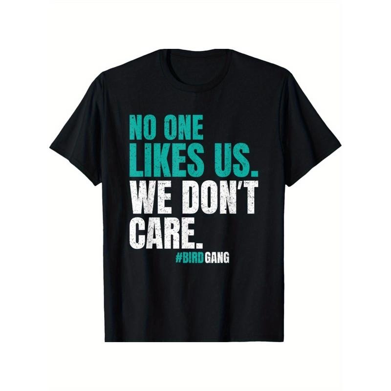 No One Likes Us We Don't Care Motivational Philly Vintage T-Shirt made in usa