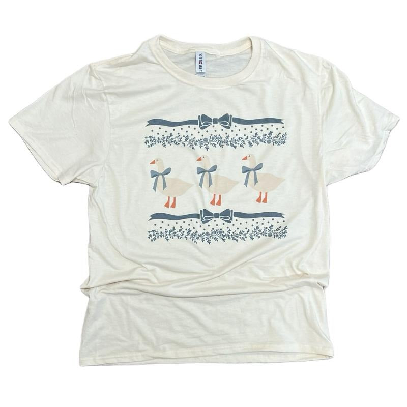 Not Your Grandmas Goose Shirt - Vintage Goose Print Tee