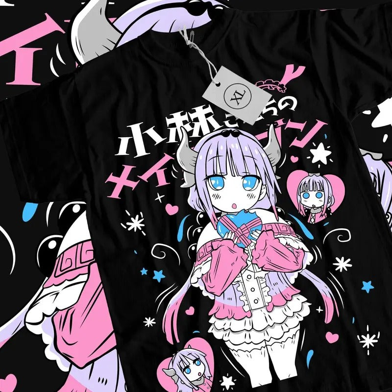 OSHI NO KO Kana Arima Anime T-Shirt S-4XL kawaii Girl Short Sleeve Shirt Tshirt S-4XL