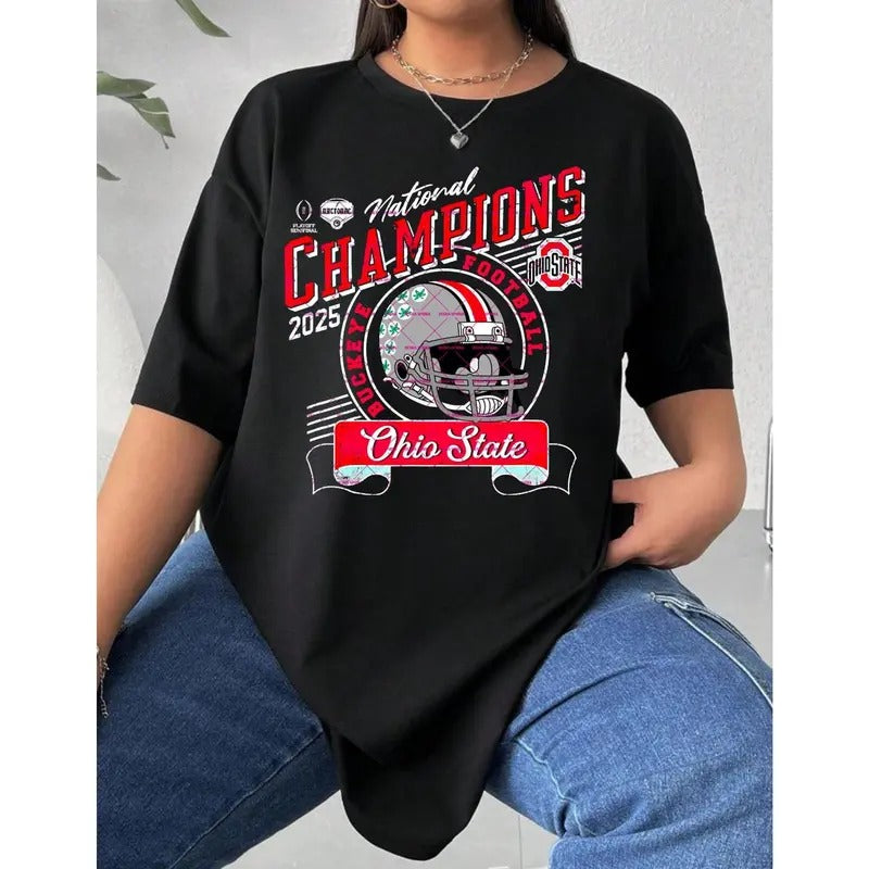 Ohio State National Champions 2025 Football Shirt, Football Png, National Championship