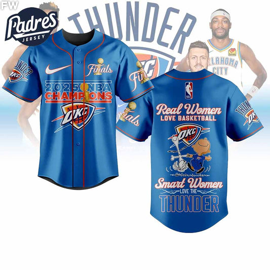 Oklahoma City Thunder Champions 2025 Baseball Jersey - Padres Jersey Oasis: Elevate Your Baseball Style Game