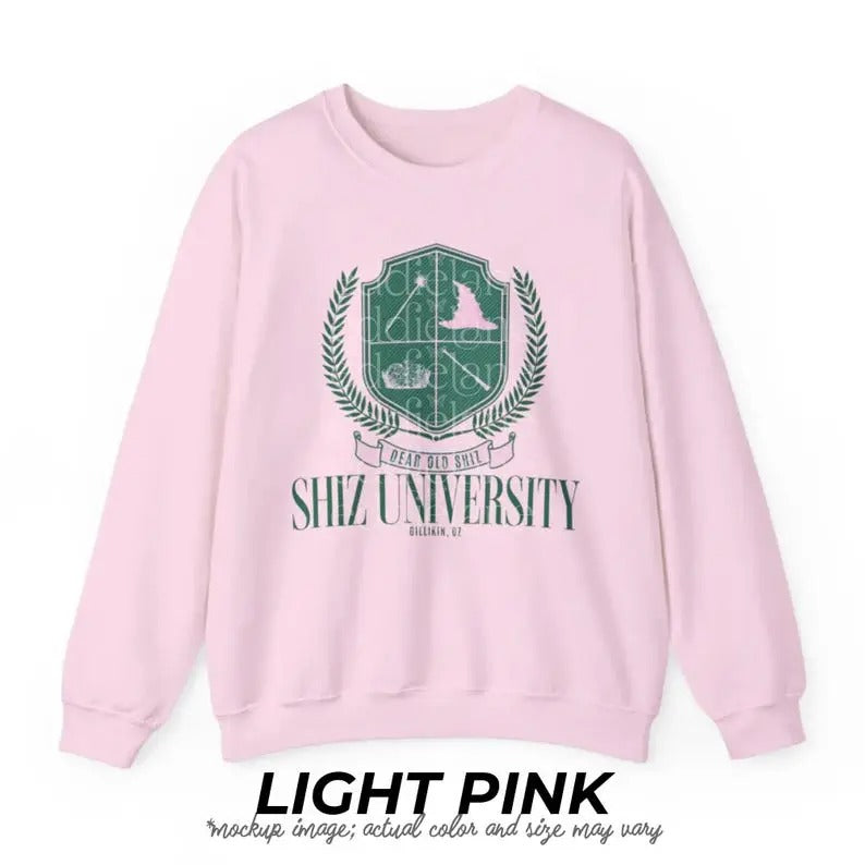 Original SU Crest Crewneck Sweatshirt, Good Witch and Bad Witch Sweatshirt, Gift For Her, Gift For Him Clothing Fabric Menswear Unisex