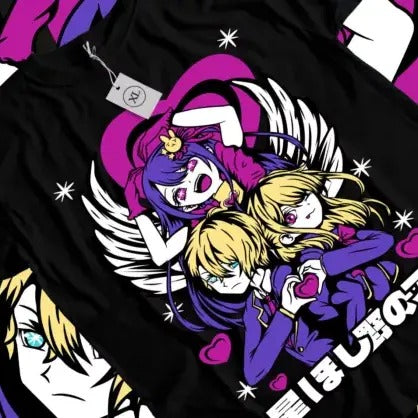 Oshi No Ko Ai Hoshino T-Shirt Kawaii Funny Anime Manga Waifu Gift Shirt All Size