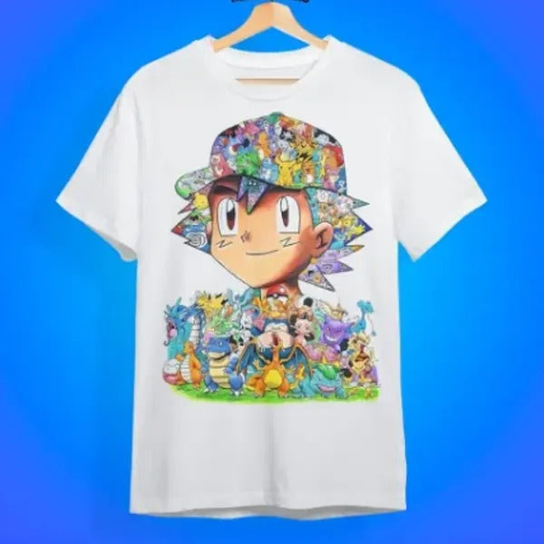 P0kem0n Anime Vintage Unisex T-Shirt