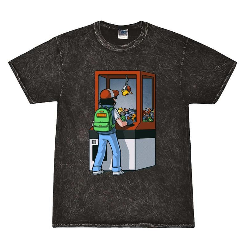 POKE CATCH T-Shirt Vintage Tee, pikachu T-Shirt, Pokemon Tee, Anime Shirt, Animation Graphic Tees, Gym Shirt, Unisex T-Shirt, Gift For Men Women Top