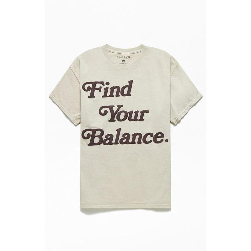 PacSun Men's Find Your Balance Vintage T-Shirt