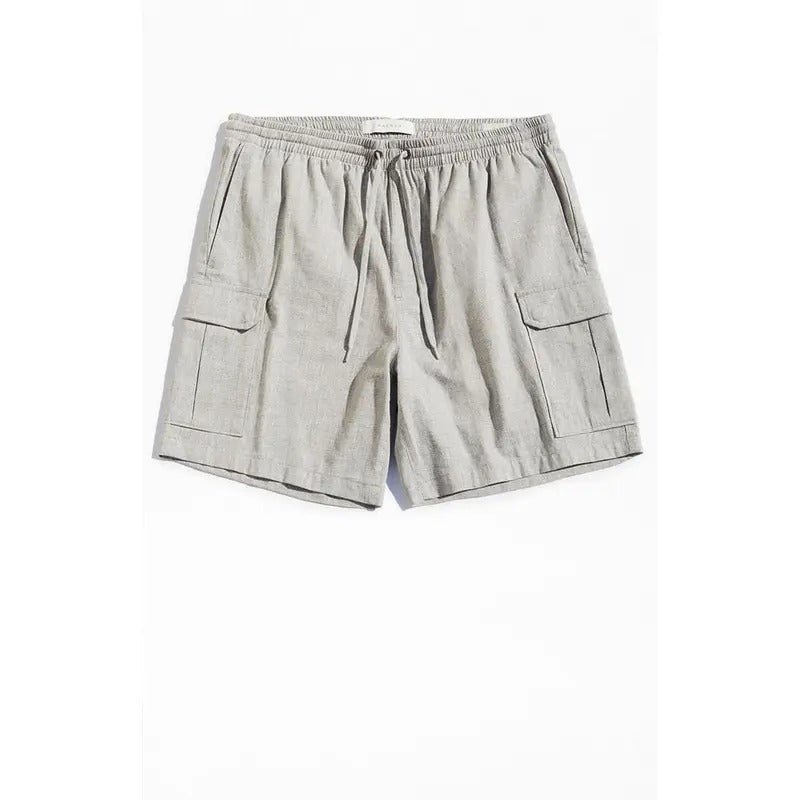 PacSun Men's Linen Cargo Shorts