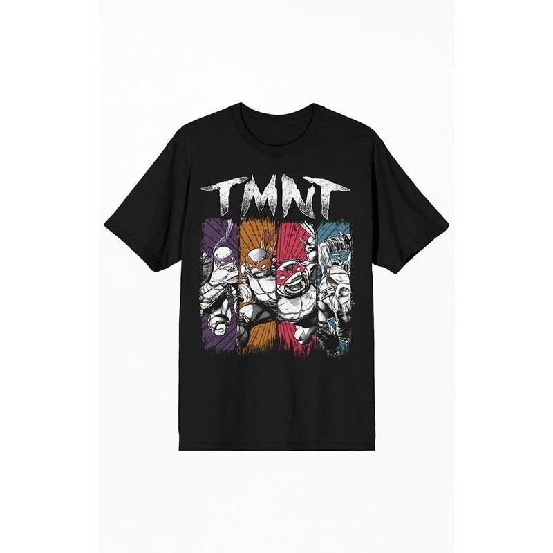 PacSun Men's Teenage Mutant Ninja Turtles Retro Paint T-Shirt - Multicolor