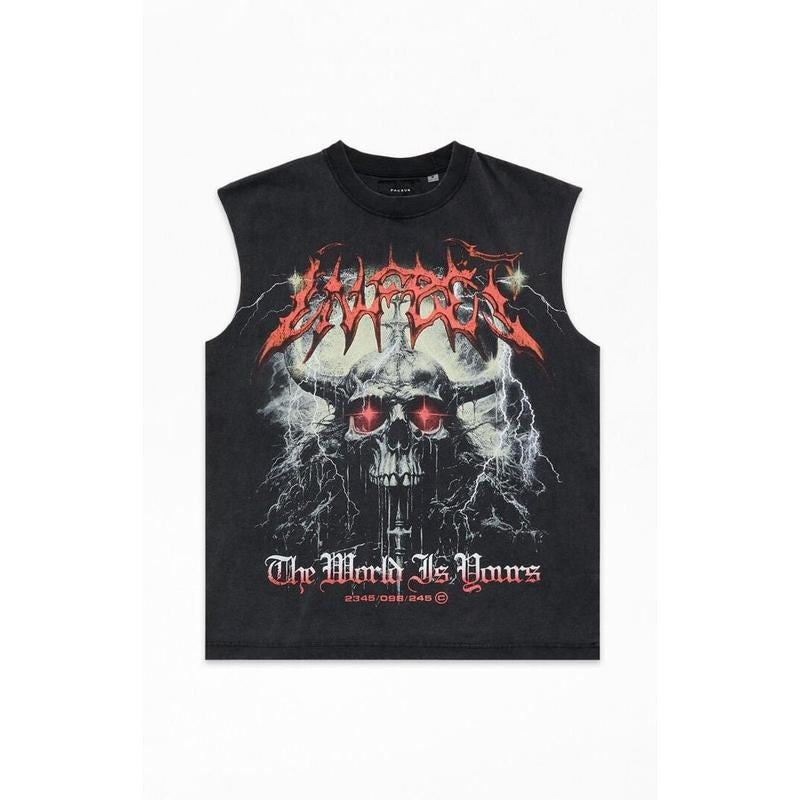 PacSun Men's World Is Yours Vintage Cutoff T-Shirt