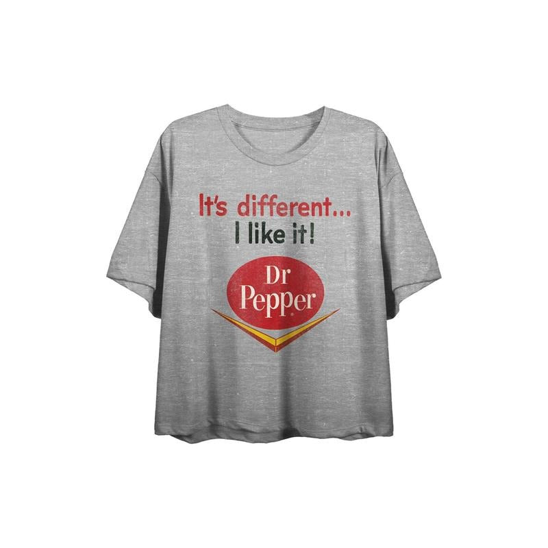 PacSun Women's Dr Pepper I Like It Vintage Cropped T-Shirt