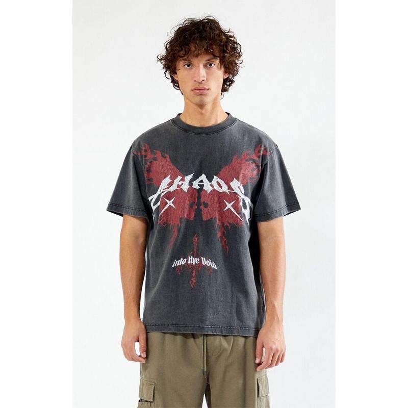 Pacsun Men's Chaos Wings Vintage Oversized T-Shirt