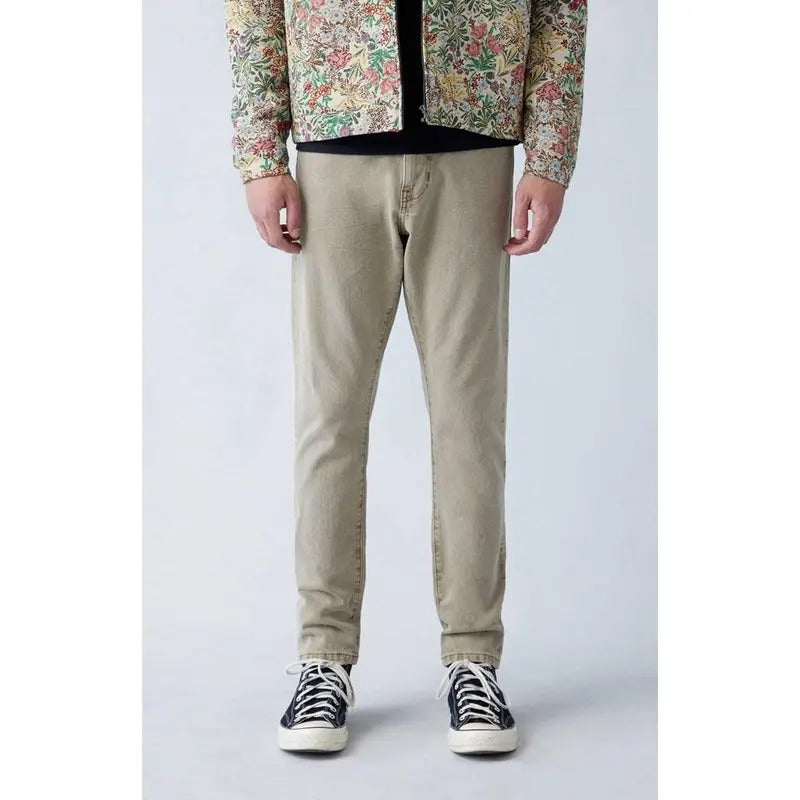 Pacsun Men's Comfort Stretch Tan Slim Jeans