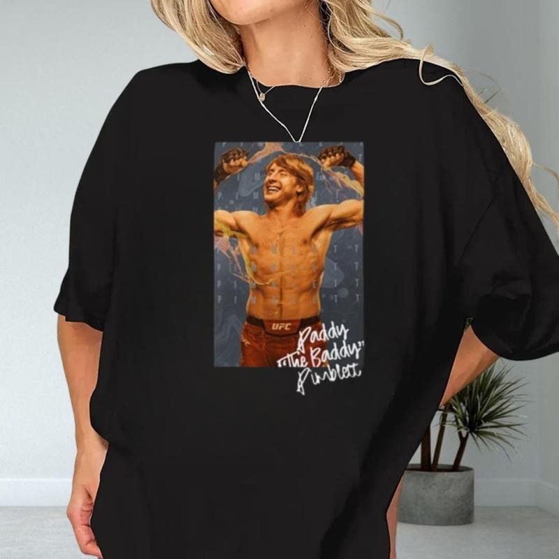 Paddy Pimblett The Baddy UFC 314 Fighter T-Shirts, Paddy Pimblett boxing shirt, Paddy Pimblett Boxing vintage bootleg shirt