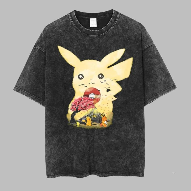 Pikachu Vintage Tee, Pokemon Shirt, Pikachu Shirt, Pokemon Vintage Anime Shirt, Anime Shirt, Gift For Anime Fans, Menswear Womenswear Top