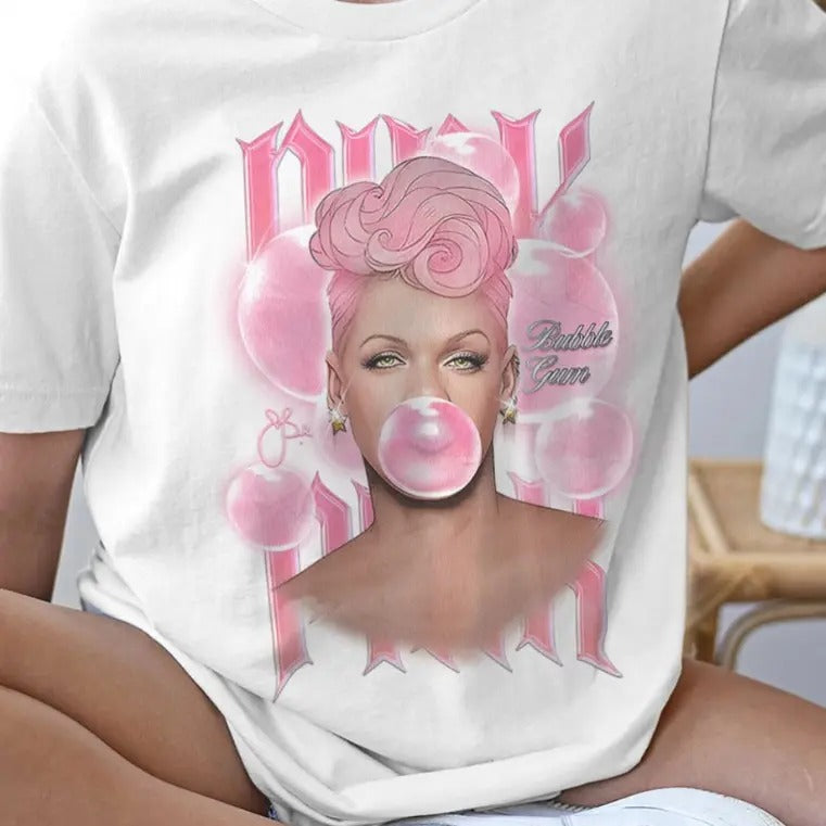 Pink Bubblegum Tour T-shirt, Gift Shirt