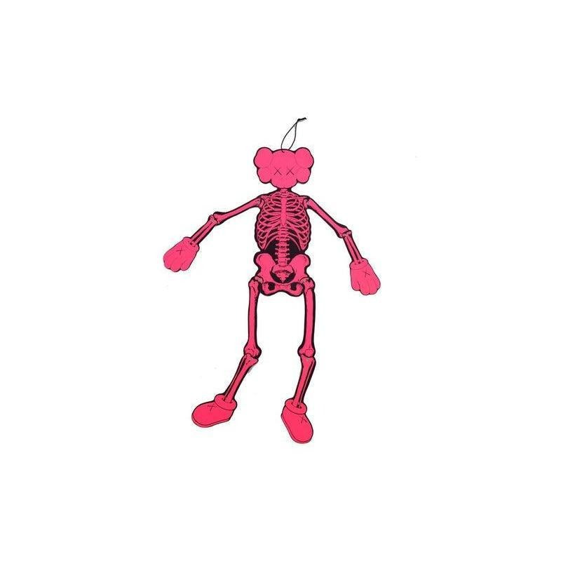KAWS Skeleton Board Cutout Ornament Bone/Green/Orange/Pink (KAWS-SBCO) One Size
