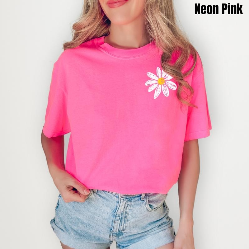 Pocket Size - Daisy Days Comfort Colors T-Shirt 'NLB'