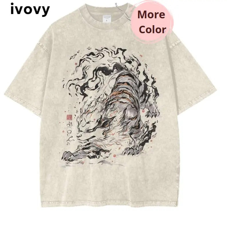 Pokemon Arcanine Vintage Tee, Anime Shirt, PKM Shirt, Anime Graphic Tee, Vintage T-Shirt Menswear Top Underwear Tshirt Comfort