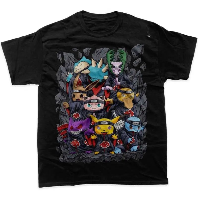 Pokemon Shirt, Anime Shirt, graphic Tee, Men's Vintage Tees, Pokemon Vintage Shirt, Gift For man, gift foe her Menswear Top Underwear Tshirt