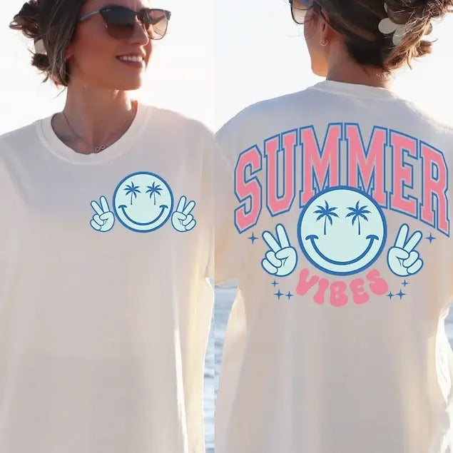 Premium Retro Summer Vibes , Retro Summer , Groovy Summer Vibes, Summer , Beach sweatshirt