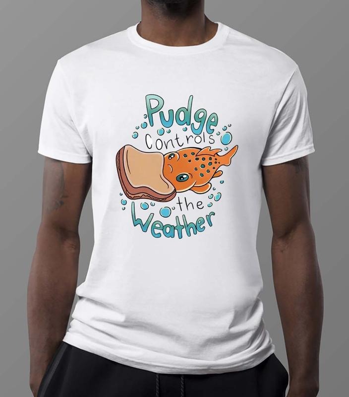 Pudge Controls The Weather T-Shirt Vintage Sportswear Collection Casual, Comfy, and Stylish