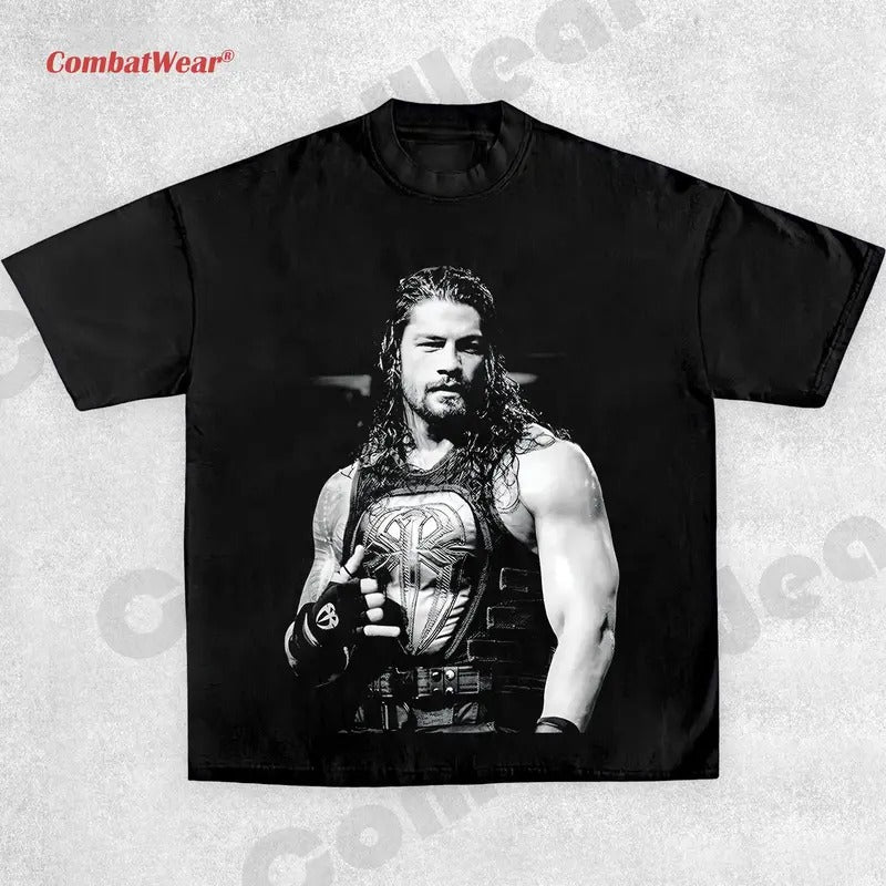 ROMAN REIGNS V2 HOODIE-SWEATER-TEE , Wrestling Tee, Wrestling Graphic Tee, Wrestler Shirt, Sports Shirt, Vintage Wresting Shirt, Wrestling Gift