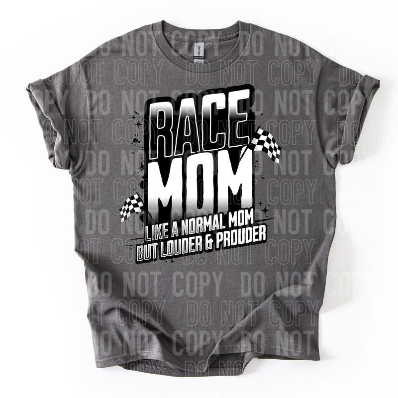 Race Mom DTF Transfers - THIS IS NOT A SHIRT