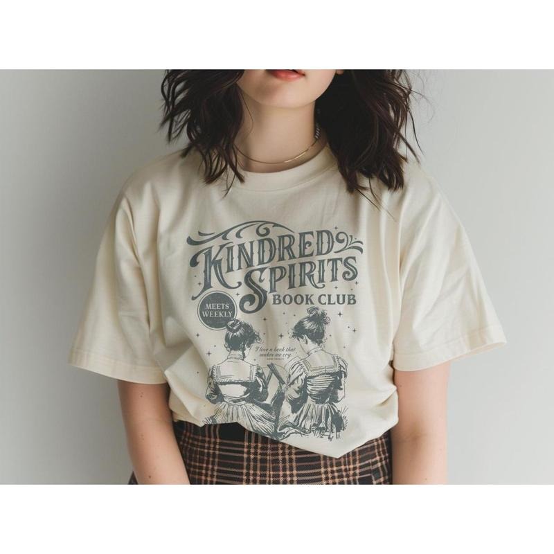 Reader gift shirt Kindred Spirits Book Club tshirt Book Lover Romance Reader tee Slow Burn shirt Teacher gift Librarian Comfort