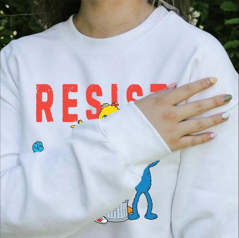 Resist street shirt, Vintage 90s Graphic tee, sweatshirt, hoodie Rabbit Tops 2025