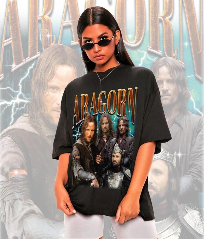 Retro Aragorn Shirt -Aragorn Tshirt,Aragorn T-shirt,Aragorn T Shirt,Lord of the Rings Shirt,Aragorn Merch