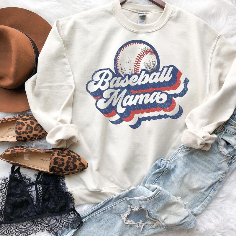 Retro Baseball Mama Sweatshirt Baseball Mama Sweatshirt Retro Baseball Mama Hoodie Baseball Mama Hoodie Retro Baseball Sweatshirt sweater
