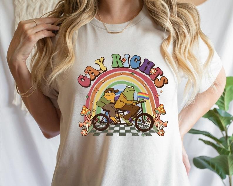 Retro Frog Shirt,Pride Shirt,Gay Pride Shirt,Retro Frog Pride Shirt,LGBTQ+ Tshirt,Gay Rights T-shirt, sweater and Hoodie