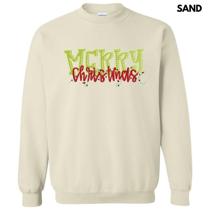Retro Merry Christmas Sweatshirt 'NLB'
