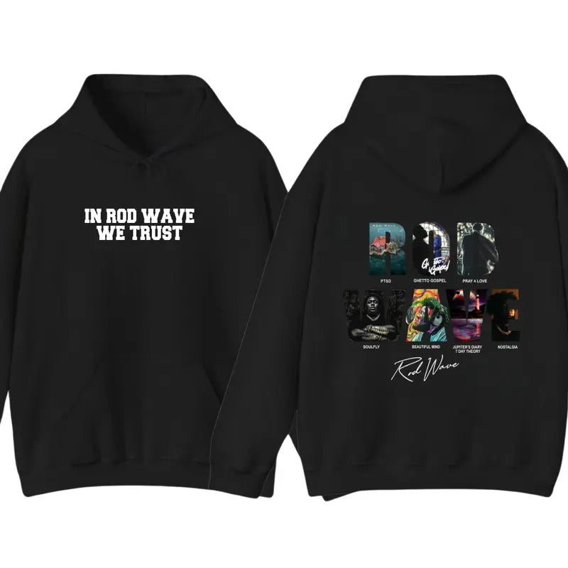 Retro Rapper Full Album Music Hoodie Sweatshirt T shirt, Sweatshirt, Hoodie, Rod Wave Shirt, Trending Unisex Adult Shirts, S-3XL