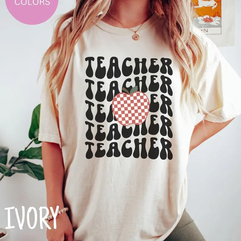Retro Teach Shirt for Teachers, Teacher Tee for Women, Retro Teacher Shirt, Teacher Appreciation Gifts T-shirt, sweater and Hoodie