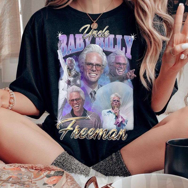 Retro Uncle Baby Billy Freeman Vintage Unisex T - Shirt, Vintage Baby Billy TShirt Gift For Him, Baby Billy 90s Retro design Bootleg Rap Tee