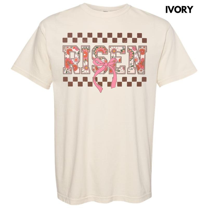 Risen Floral Comfort Colors T-Shirt