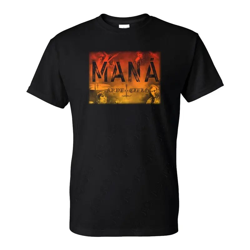 Rock en español: Mana A.. El Cielo T-Shirt Playera Casual Classic