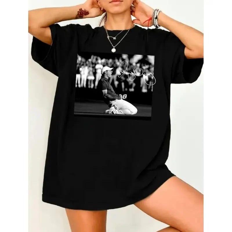 Rory Mcilroyy Tshirt Sweatshirt Hoodie The Masters Tournament 2025 Shirt, Augusta National Champions, Golf Club Shirt, Unisex Sweater Pullover Tee