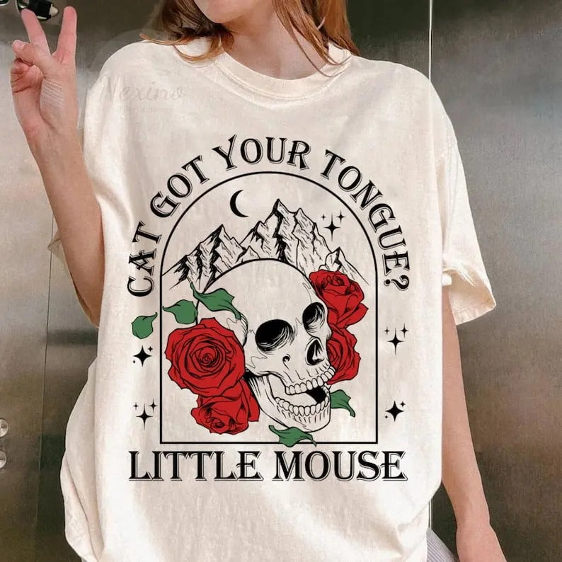 Run Little Mouse Shirt, Zade Meadows Haunting Adeline Hunting Adeline Shirt, Dark Romance, Bookish Merch, Book Lover, Cat And Mouse Duet, haunting adeline merch