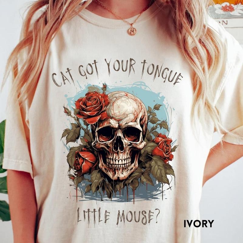 Run Little Mouse Tee Shirt, Haunting Adeline Shirt, Dark Romance Merch, Smut Reader Tee, Book Lover Gift, Cool Colors, Brighten