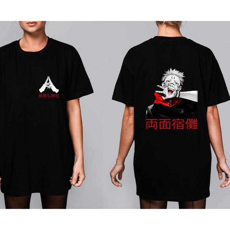 Ryomen Sukuna Anime Sweatshirt, Jujutsu Kaisen Tshirt, Anime Lovers Shirt, Malevolent Shrine Hand Tshirt